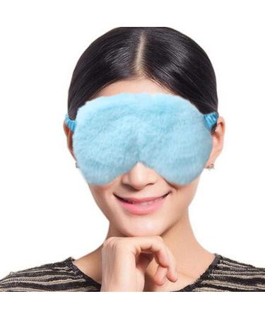 Plush Eye Mask Set - Soft & Fluffy Sleep Masks for Kids, Adults, Women - 4 Pcs - Buy Online on GoSupps.com