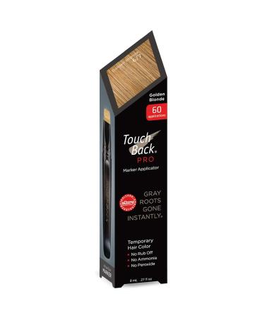 TouchBack PRO Root Concealer for Grey Hair - Golden Blonde Hair Color (8 ml) | Instant Root Touch-Up - Buy Online on GoSupps.com