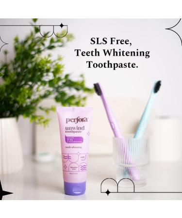 Teeth Whitening Toothpaste | SLS & Fluoride Free | N-Ha Remineralisation for Healthy Gums | Lavender Rose - 1 Pack - Buy Online on GoSupps.com