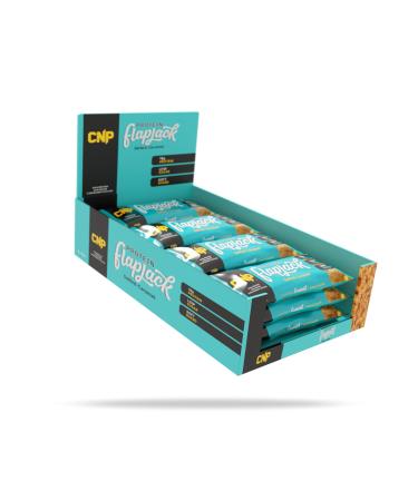 CNP Professional Whey Protein Flapjacks 18g Protein Soft Baked and Low Carbs Available in 5 Delicious Flavours 12 x 75g Bars (Salted Caramel) Salted Caramel 12 Count (Pack of 1)