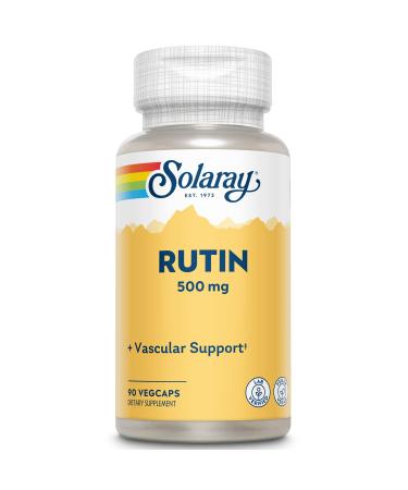 Solaray Rutin 500 mg 90 VegCaps - Buy Online on GoSupps.com