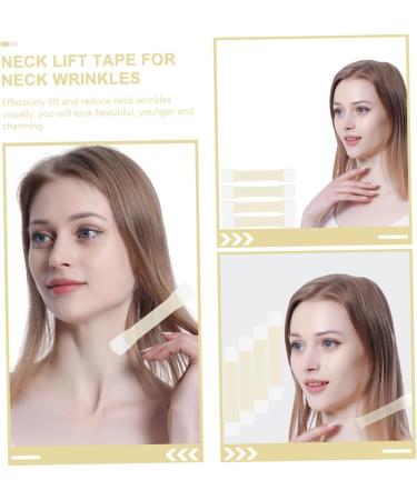 SEWACC 4pcs Neck Lift Stickers Lifting Belt Face Lifter Tape Elastic Neck Lift Tape Swan Neck Nursing Belt 1 count (Pack of 1) As Shown a - Buy Online on GoSupps.com