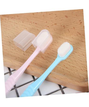 2-Piece Travel Manual Toothbrush Set - Compact and Portable for On-the-Go Oral Care - Buy Online on GoSupps.com
