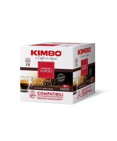 Kimbo Kimbo Nescaf Compatible Capsules - 60 Capsules - Espresso Napoli - 2 Boxes of 30 Capsules