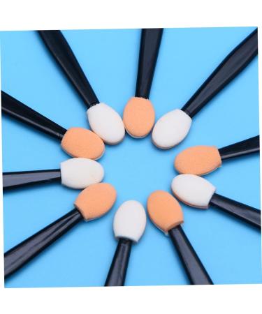 POPETPOP 100pcs Pencil Eyeshadow Stick Eyeshadow Sponge Brush Sponge Applicator Eye Shadow Stick Facial Brush - Buy Online on GoSupps.com