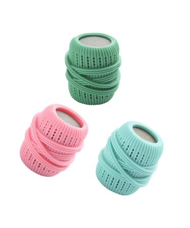 Ipetboom 6 Pcs Washing Machine Laundry Ball Washers Dryer Detergent Washer Soap Ball Fabric Softener Dispenser Washing Machine Soap Washing Machine Washing Ball Washing Balls Washer Ball 7x4.5x4.5cmx2pcs Random Colorx2pcs