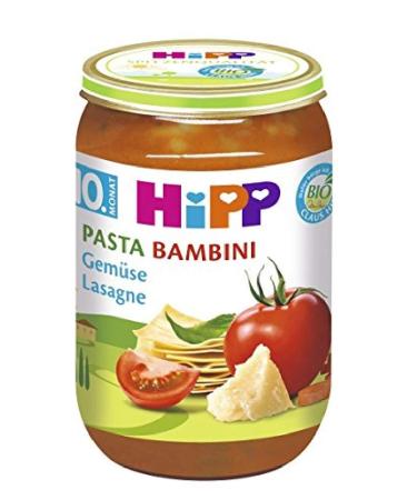 HiPP Pasta Bambini - Buy Vegetable Lasagne & Spaghetti Bolognese (Pack of 6) | International Shipping Available - Buy Online on GoSupps.com