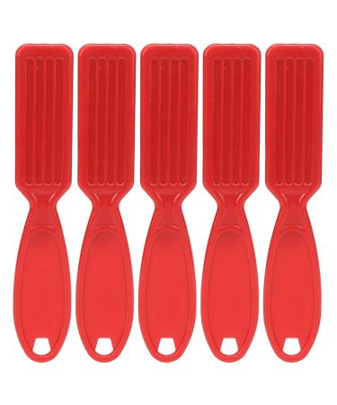 Multifunctional Beard Brush with Nylon Bristles & Ergonomic Handle - Red | Premium Grooming Tool for Home & Travel - Buy Online on GoSupps.com