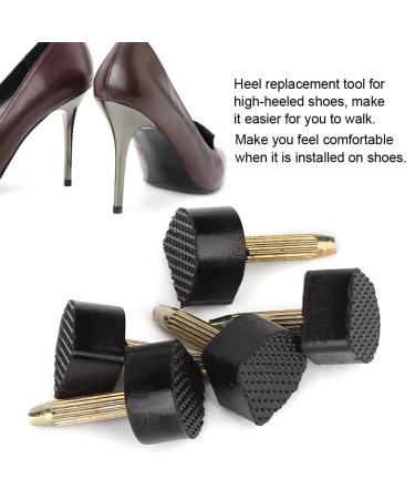 Comfortable Non-Slip Heel Tips - Replacement Dowel for High Heels (10x10cm) | International Shipping - Buy Online on GoSupps.com