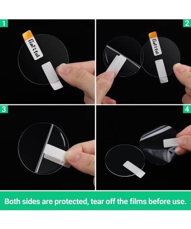 2 Inch Clear Acrylic Discs - 24 Pieces Round Plexiglass Sheets - Transparent Plastic Circles for Signs, Crafts, Painting - 2 Diameter, 1/25 Thick - Buy Online on GoSupps.com