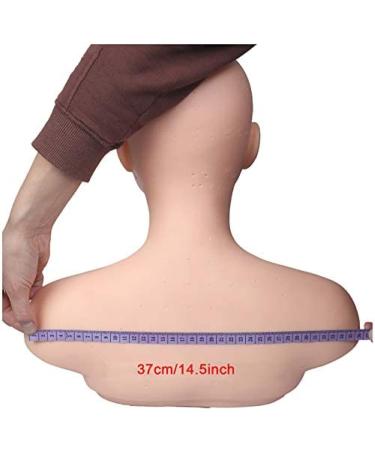 Mannequin Head - Manikin Head - with Shoulders External Carving Acupuncture Points for Acupuncture Point Beauty Practice Model for Beginners Constructive23 - Buy Online on GoSupps.com