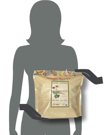 Foothills Naturals Calendula Flowers Whole Organic - 454g / 1 Pound - Buy Online on GoSupps.com