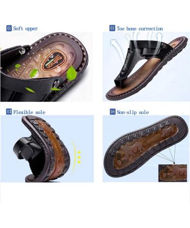 Men's Orthopedic Bunion Corrector Sandals with Arch Support - Black, Size 6.5 - Buy Online on GoSupps.com