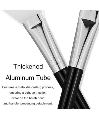 Buy Silicone Face Mask Brush Applicator Set - 4 Pcs Black for Mud Clay Masks & DIY | Ideal for Body Lotion & BB CC Cream - Buy Online on GoSupps.com