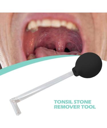 Tonsil Stone Remover Tool | Almond Stones Cupping Glass | Effective Mandelsauger for Oral Cleanliness | High-Quality Glass Mouth Cleaner for Home Use - Buy Online on GoSupps.com
