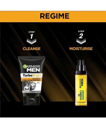 Garnier Men Power White Anti-Pollution Facewash 100gm - Cleanse and Protect Skin - Buy Online on GoSupps.com