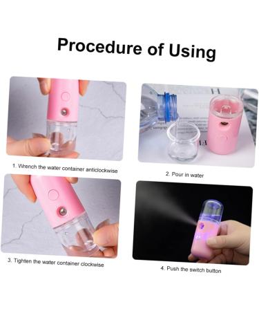 BELLIFFY 2pcs Skin Moistener Mini Aromatherapy Diffuser Air Humidifier Daily Use Humidifier Mist Sprayer - Buy Online on GoSupps.com