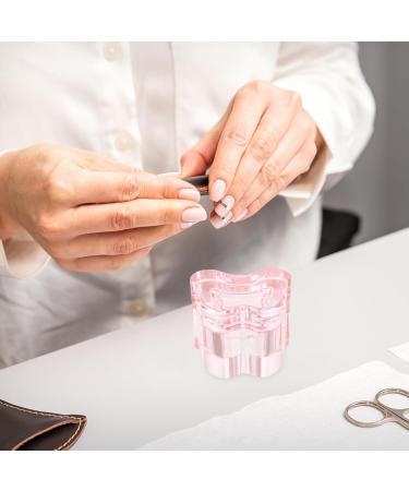Beaupretty Glass Nail Dish for Acrylic Nails Nail Dish Cups Nail Art Accessories Acrylic Nail Dish Manicure Nail Dish Nail Art Cup Plate Cup Pen Wash Cup Bowl With Cover Manicure Tools - Buy Online on GoSupps.com