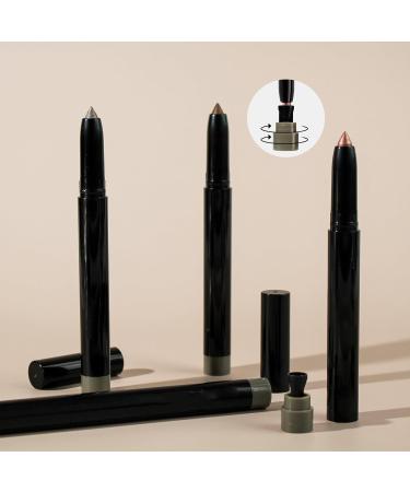 Highlighter Stick Eyeshadow - Multi-Color Waterproof Cream Eye Shadow for Brown Eyes - Makeup 07 Brown - Buy Online on GoSupps.com