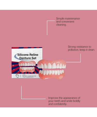 Denture Decor Kit - Enhance Smile Beauty Comfortable Material Instantly Improve Appearance Fix Gaps & Fill Braces(1PC) - Buy Online on GoSupps.com