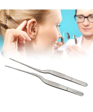 2Pcs Stainless Steel Tweezers - Corrosion & High Temp Resistant Multipurpose Tool for Hearing Amplifiers - Compact & Durable - Buy Online on GoSupps.com
