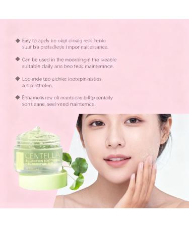 Centella Asiatica Moisturizing Gel - Hydration Lock Gentle Formula Suitable For Sensitive Skin Easy Daily Application(2pcs) - Buy Online on GoSupps.com