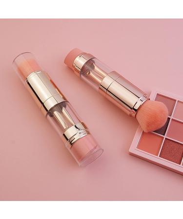 5 in 1 Makeup Brush Portable Electroplated Soft Hair Eyebrow Eyeshadow Brush for Office Lady (Electroplated Rose Gold) - Buy Online on GoSupps.com
