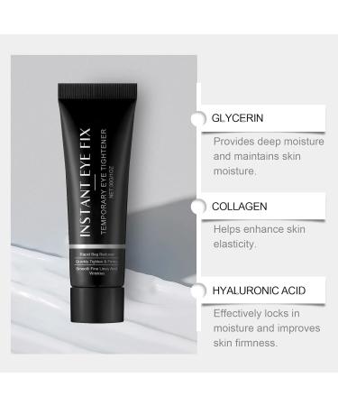 Instant Firming Eye Tightener Eye Bag Remover Puffiness Eye Tightening Serum Instant Firming Under Eye Cream Eye Cream For Dark Circles And Reduce Puffiness Tightens And Smoothes Fine Lines (2pc) - Buy Online on GoSupps.com