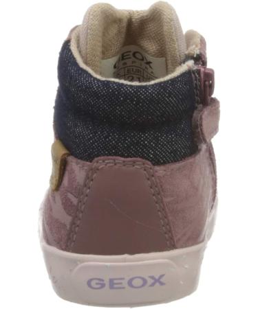 Geox Kids B Kiwi C Hiking Boots - 7 UK Rose Smoke | Lightweight Breathable Shoes for Kids - Buy Online on GoSupps.com