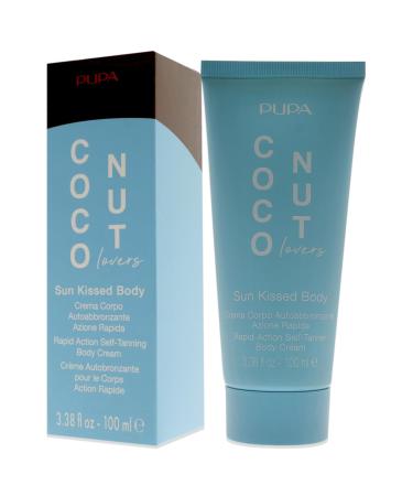 PUPA Milano Coconut Lovers Sun Kissed Body Tanner - Shea Butter Formula for Moisturizing & Natural Tan - 3.38 oz Self Tanner - Buy Online on GoSupps.com