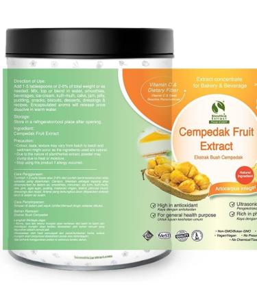 7x Cempedak (Artocarpus integer) Standardized Extract Powder 100g - Buy Online on GoSupps.com