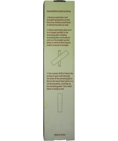 Home Sauna Experience: HSE Deluxe Cedar Wall Sauna Timer - 15 Minute Rust Red Sand Timer for Optimal Relaxation - Buy Online on GoSupps.com