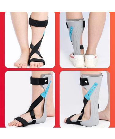 Buy Foot Drop Orthosis Brace | Ankle-Foot Fixation for Pain Relief & Nerve Injury | Varus Valgus Corrective Shoes - Small Right - Buy Online on GoSupps.com