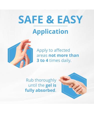 Cold Therapy Gel for Sprains & Muscle Pain Relief - Soothing Menthol Cream for Instant Arthritis & Restless Legs Relief | 8 oz - Buy Online on GoSupps.com