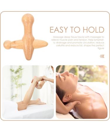Fomiyes Thai Traditional Reflex Zone Massage Tool - Wooden Stick for Body Neck & Back Acupuncture Relief - Buy Online on GoSupps.com