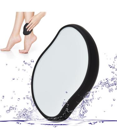 Dalkits nano hair remover nano hair remover stone crystal hair remover hair removal without shaving hair smooth skin hair removal device for leg arm back women -black