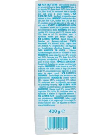  Italian Gourmet E.R. De Cecco Penne Rigate Gluten Free No 41 Gluten Free Pasta 400g + Pulp Italian Gourmet 400g - Buy Online on GoSupps.com