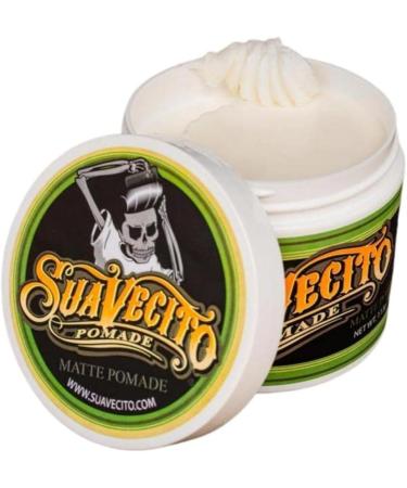 Suavecito Duo Bundle. Original Firme (4 oz) and Matte Pomade (4 oz) Variations. Strong Hold Styling Hair Pomades for Men. - Buy Online on GoSupps.com