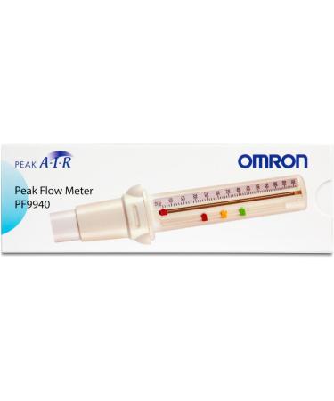 OMRON PeakAir Peak Flow Meter for Children and Adults - Measure Lung Air Flow for Asthma Detection - Buy Online on GoSupps.com
