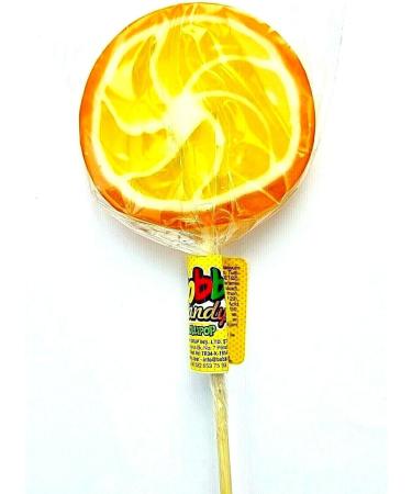 Lollipops Fruit Slice Candy Rock 25g Fruit Flavoured Lollies. Kids Party Bags Sweets. (20) - Buy Online on GoSupps.com