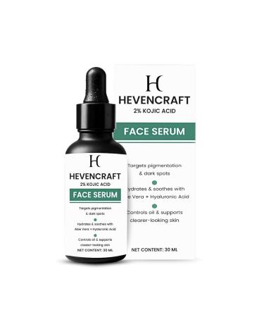Hevencraft Facial Serum for Daily Skincare Lightweight & Non-Sticky Face Serum for Men & Women Fast Absorbing Formula for All Skin Types 30 ml - Buy Online on GoSupps.com