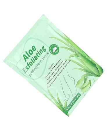 Foot Peeling Mask - 5 Aloe Moisturizing Packs for Smooth Feet | International Shipping - Buy Online on GoSupps.com