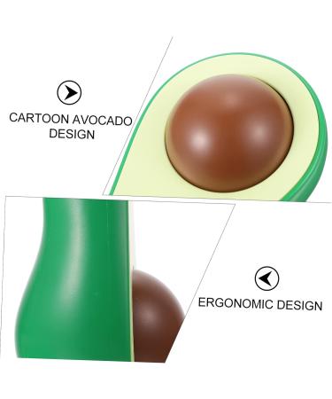 Beavorty 2 STK Massage Globe & Deep Tissue Roller | Portable Foot & Face Massage Tools | Yoga & Body Relaxation | Green Glass Pearls - Buy Online on GoSupps.com