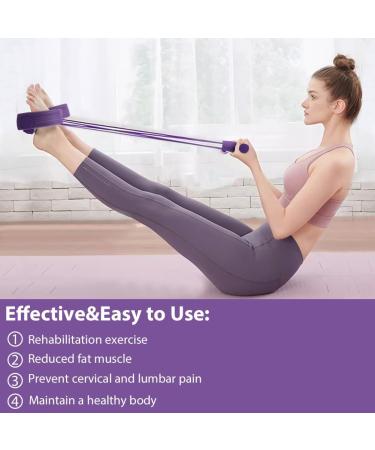 Flintronic Thigh & Leg Trainer - Multifunctional Resistance Training with 4 Tension Ropes for Full Body Fitness & Yoga - Buy Online on GoSupps.com