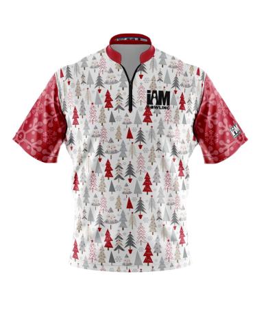 Logo Infusion Dye-Sublimated Bowling Jersey (Sash Collar) - I AM Bowling Fun Design 2058 - NO Logo X-Small