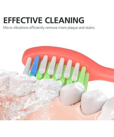 Replacement Toothbrush Heads Compatible with Philips One for Sonicare HY1100 HY1200 Electric Brush Handles 8Pack (Miami Coral) Red 1 count (Pack of 8) - Buy Online on GoSupps.com