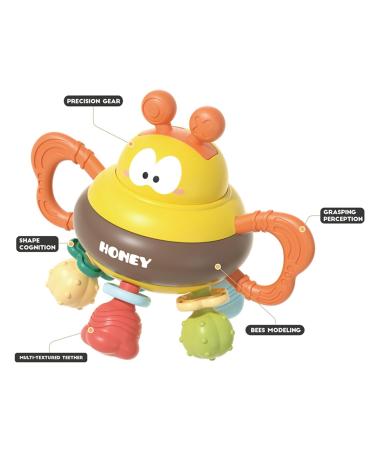 Soft Chewing Bite Toys for Children | Educational Teething Handrest for Finger Sensitivity & Coordination - Buy Online on GoSupps.com