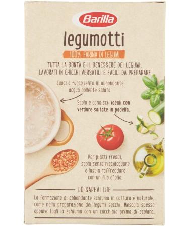  Barilla Barilla Legumotti Red Lentils and Ceci Red and Chickpea Lentils Rich in Protein and Fiber Gluten Free 300g - Buy Online on GoSupps.com
