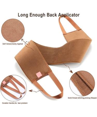 Bonkshire Tanning Oil Glove Set Accessories Sunless Tanning Applicator Body Flocking Gloves Oil Tool Self Tanning Glove Applicator - Buy Online on GoSupps.com