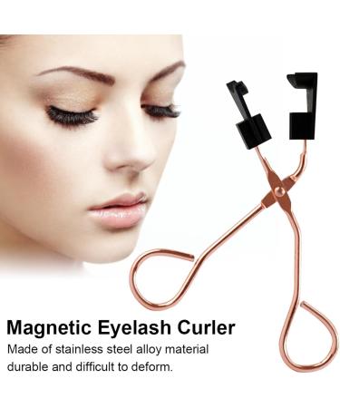 Eyelash Curler - Handheld Eye Lash Curler Padded Handle Curler Magnetic Eyelash Clip Applicator False Eyelash Quantum Magnetic Glue-Free Eyelash Curler - Buy Online on GoSupps.com